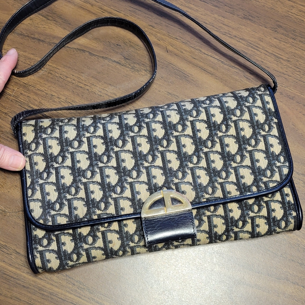 Vintage Dior Clutch Bag 1970s